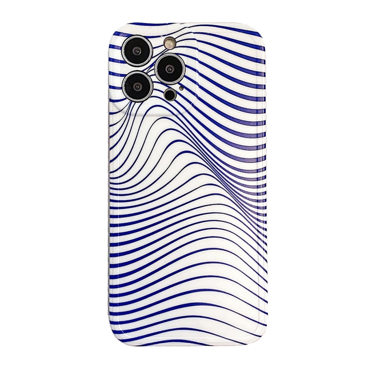 

IMD Workmanship TPU Shockproof Phone Case For iPhone 11(White Art Line)