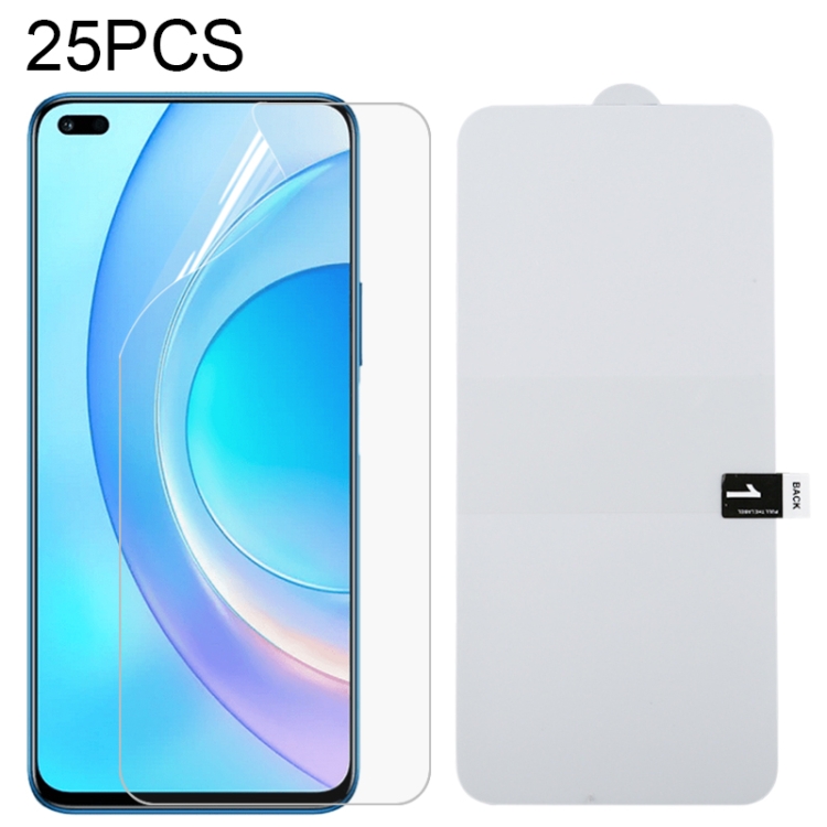 

For Honor 50 Lite 25 PCS Full Screen Protector Explosion-proof Hydrogel Film