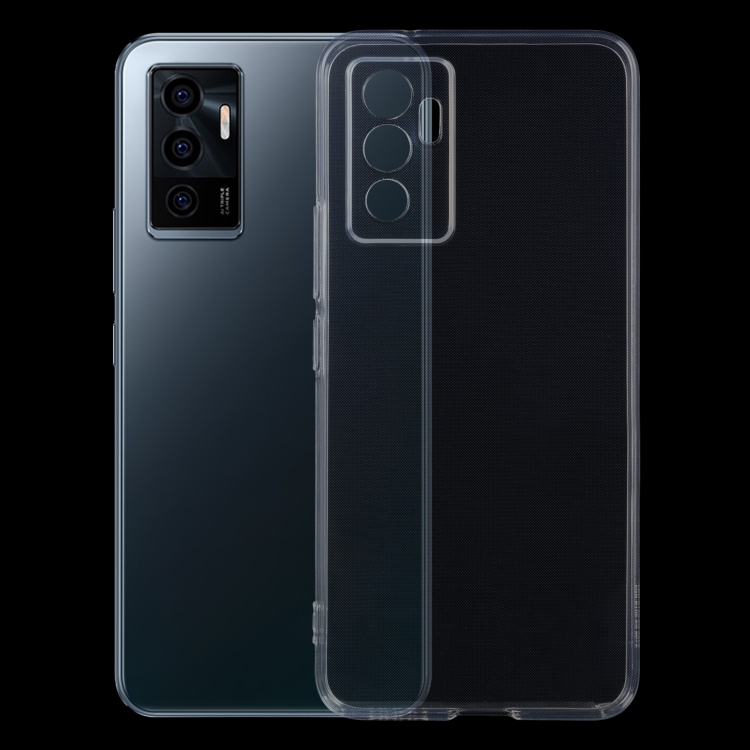 

For vivo S10e 0.75mm Ultra-thin Transparent TPU Soft Phone Case