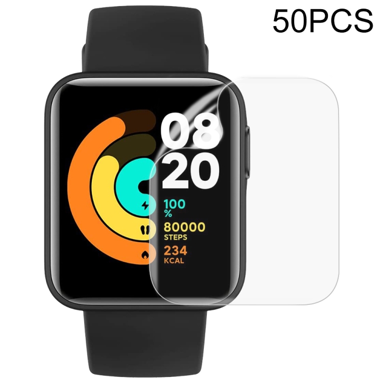 

For Xiaomi Watch Lite 50 PCS Soft Hydrogel Film Watch Screen Protector