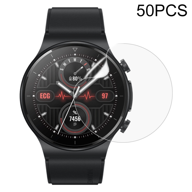 

For Huawei Watch GT 2 Pro 50 PCS Soft Hydrogel Film Watch Screen Protector