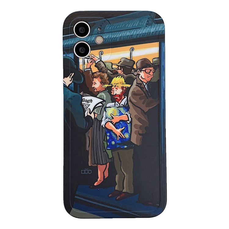 

Oil Painting TPU Phone Case For iPhone 11(4)