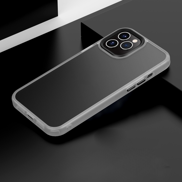 

Frosted Back Shockproof Phone Case For iPhone 12 Pro Max(Frosted White)