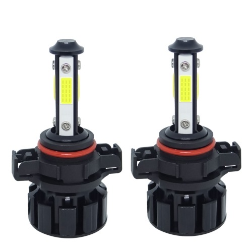 

1 Pair V6 5202 DC9-36V / 22W / 2200LM / 6000K IP68 Car LED COB Lamp Beads Headlight