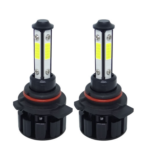 

1 Pair V6 9012 DC9-36V / 22W / 2200LM / 6000K IP68 Car LED COB Lamp Beads Headlight