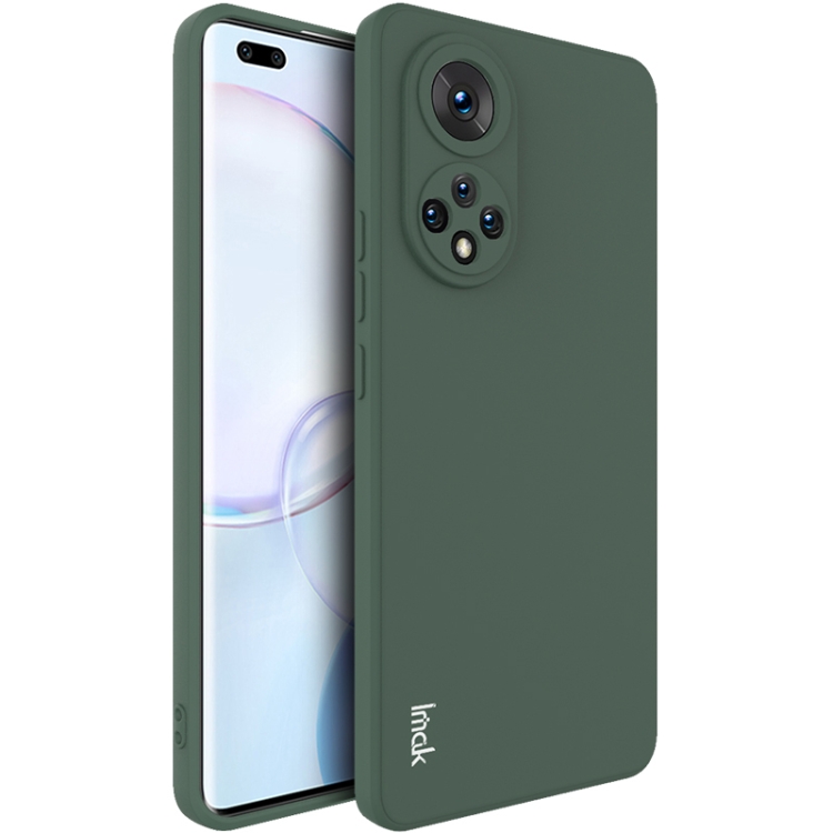

For Huawei nova 9 Pro IMAK UC-4 Series Straight Edge TPU Soft Phone Protective Case(Dark Green)