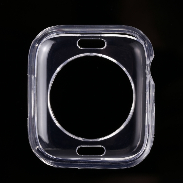 

Shockproof TPU Hollow Protective Case For Apple Watch Series 7 45mm(Transparent)