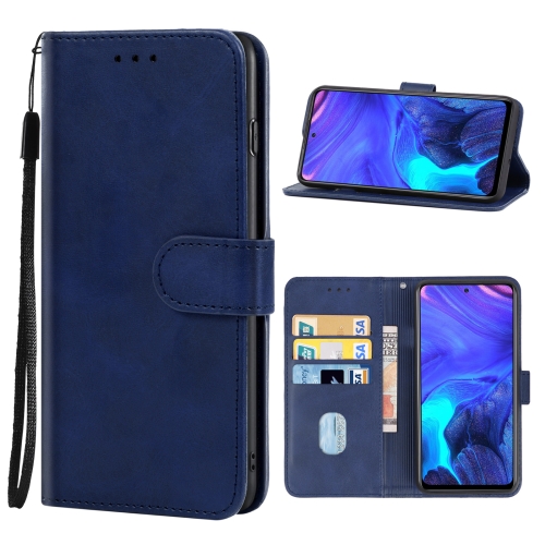 

Leather Phone Case For Infinix Note 10 Pro NFC(Blue)