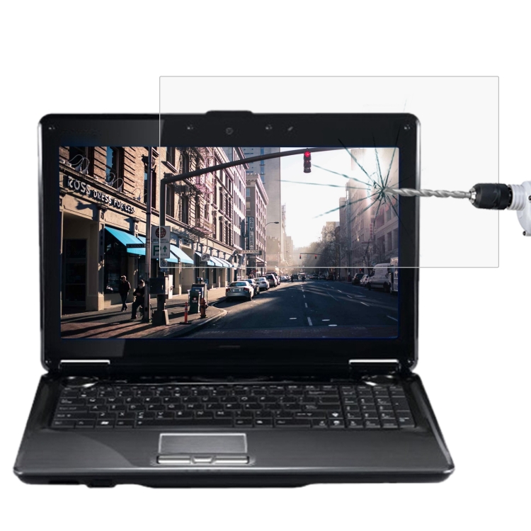 

9H Laptop Tempered Glass Screen Protective Film For Asus N61W66Vn 16 inch