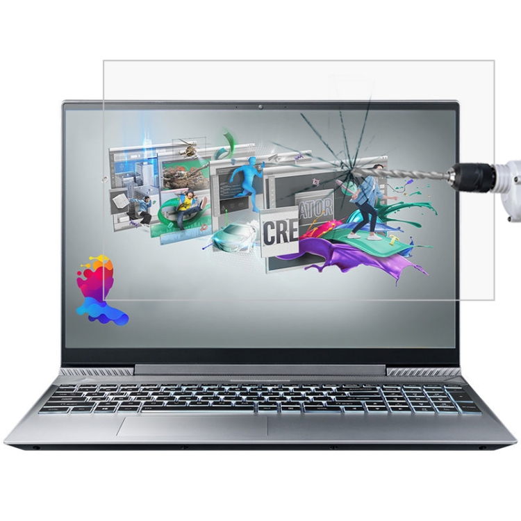

For Thunderobot 911 Masterbook 15.6 inch Laptop Screen HD Tempered Glass Protective Film