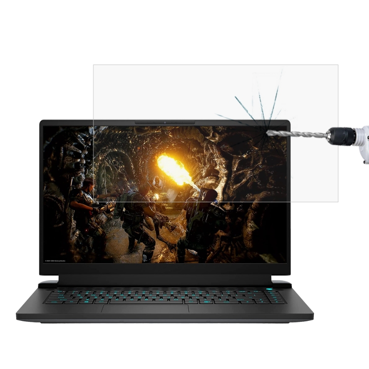 

Laptop Screen HD Tempered Glass Protective Film For Alienware M15 15.6 inch