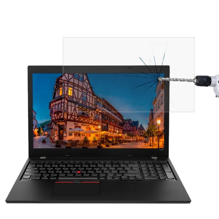 

Laptop Screen HD Tempered Glass Protective Film For ThinkPad L590 15.6 inch