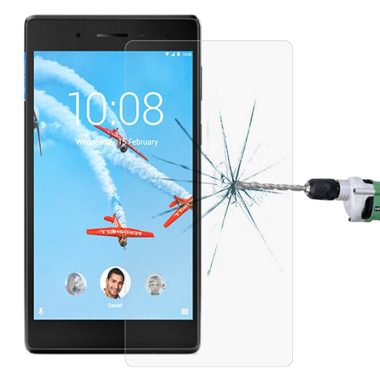 

9H 2.5D Explosion-proof Tempered Tablet Glass Film For Lenovo Tab 7 Essential