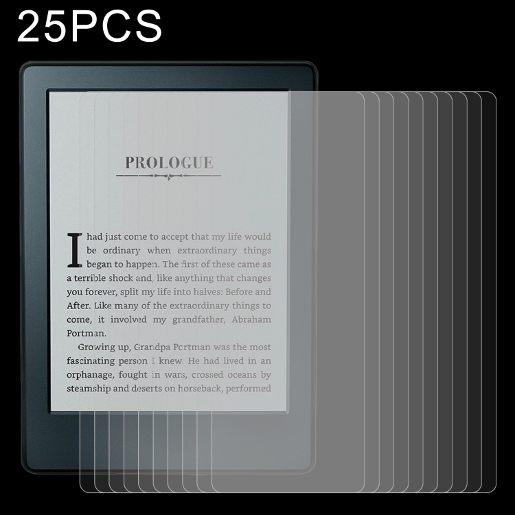 

25 PCS 9H 2.5D Explosion-proof Tempered Tablet Glass Film For Amazon Kindle 8th 2016