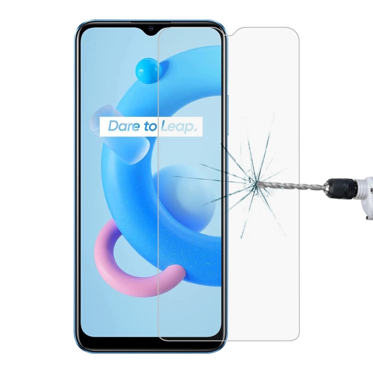 

0.26mm 9H 2.5D Tempered Glass Film For OPPO Realme C11 2021