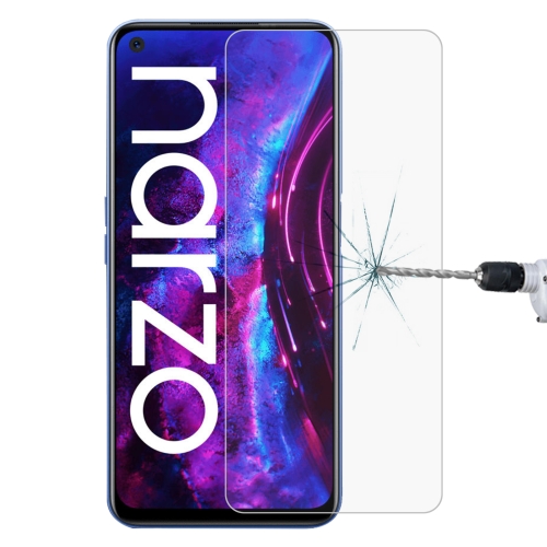 

0.26mm 9H 2.5D Tempered Glass Film For OPPO Realme Narzo 30 Pro