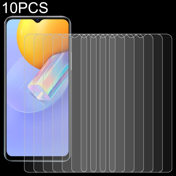 

10 PCS 0.26mm 9H 2.5D Tempered Glass Film For vivo Y51a