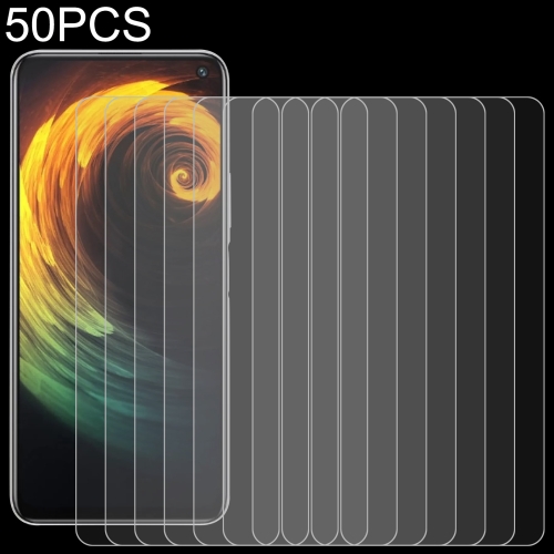 

50 PCS 0.26mm 9H 2.5D Tempered Glass Film For vivo iQOO Neo5 Lite