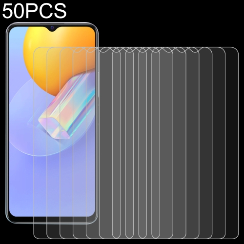 

50 PCS 0.26mm 9H 2.5D Tempered Glass Film For vivo Y51a