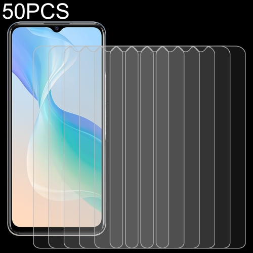 

50 PCS 0.26mm 9H 2.5D Tempered Glass Film For vivo Y53s