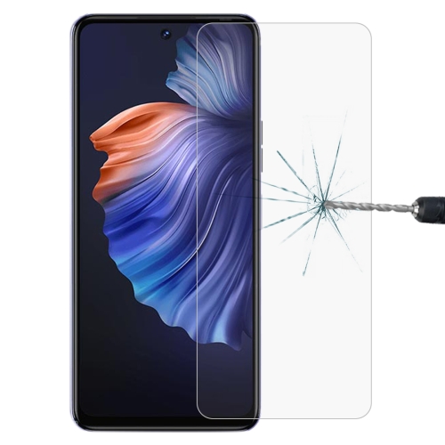 

0.26mm 9H 2.5D Tempered Glass Film For Tecno Camon 18 P
