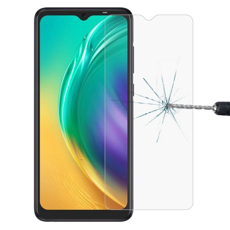 

0.26mm 9H 2.5D Tempered Glass Film For Tecno Pop 4 Pro