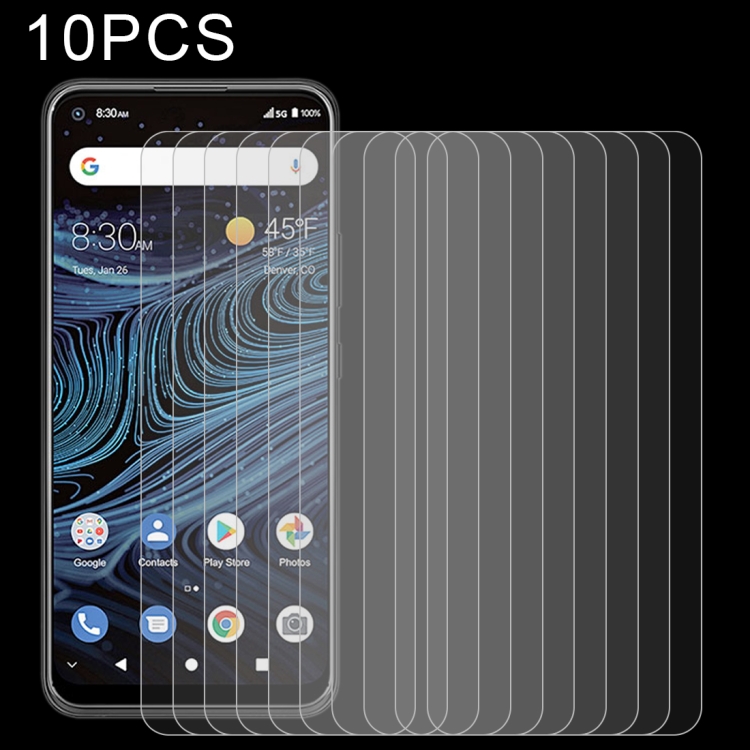 

10 PCS 0.26mm 9H 2.5D Tempered Glass Film For ZTE Blade X1 5G