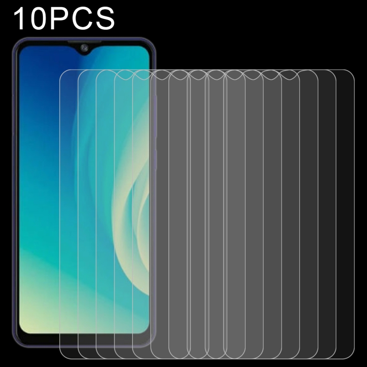 

10 PCS 0.26mm 9H 2.5D Tempered Glass Film For ZTE Blade A7s 2020