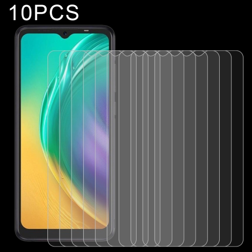 

10 PCS 0.26mm 9H 2.5D Tempered Glass Film For Tecno Pop 4 Pro