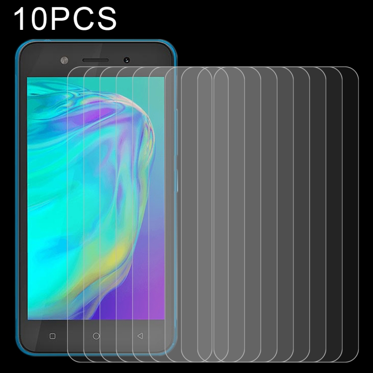 

10 PCS 0.26mm 9H 2.5D Tempered Glass Film For Tecno Pop 5c