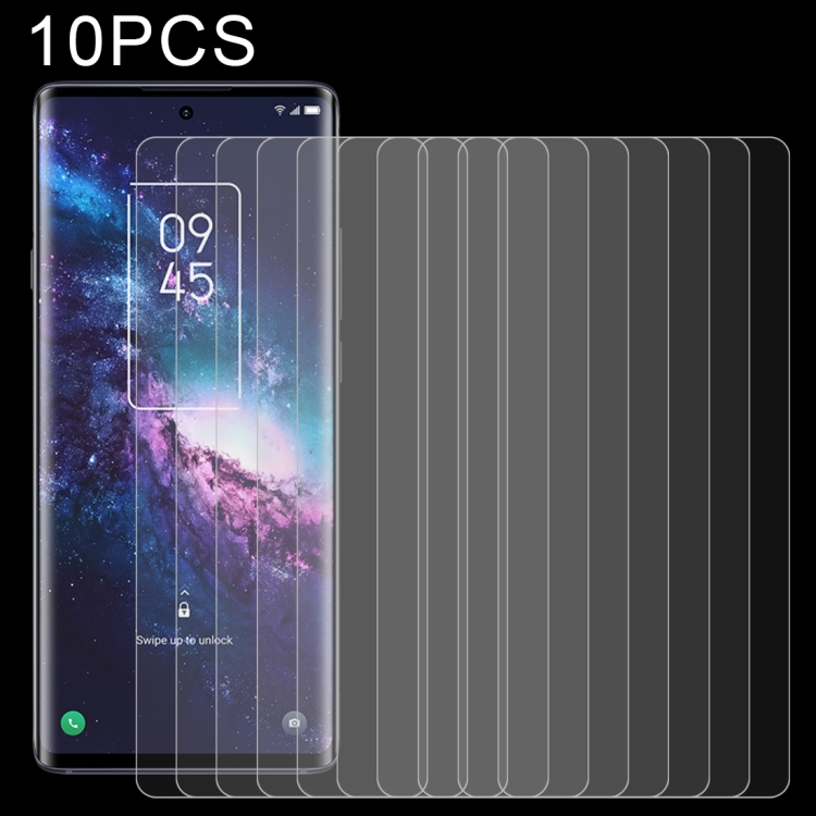 

10 PCS 0.26mm 9H 2.5D Tempered Glass Film For TCL 20 Pro 5G