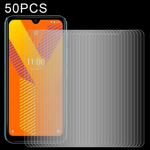 

50 PCS 0.26mm 9H 2.5D Tempered Glass Film For Wiko Y62