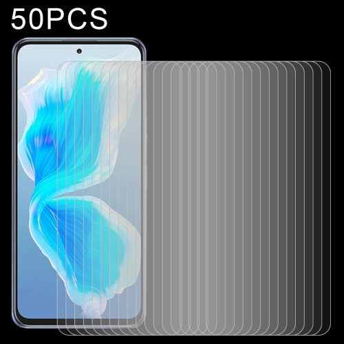 

50 PCS 0.26mm 9H 2.5D Tempered Glass Film For Tecno Camon 18 Premier