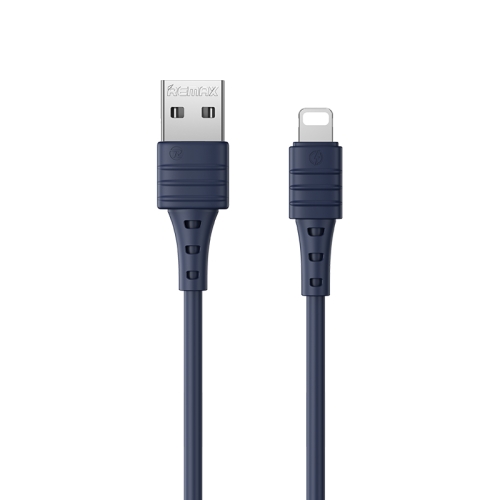 

REMAX RC-179i 2.4A 8 Pin High Elastic TPE Fast Charging Data Cable, Length: 1m(Blue)