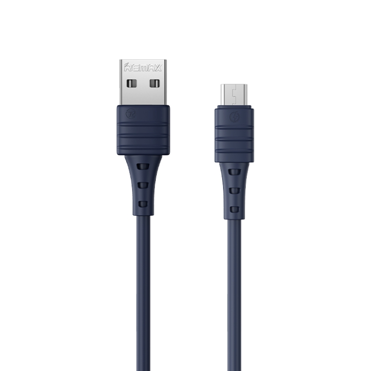 

REMAX RC-179m 2.4A Micro USB High Elastic TPE Fast Charging Data Cable, Length: 1m(Blue)