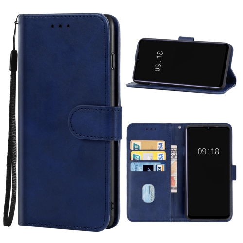 

Leather Phone Case For Oukitel C25(Blue)