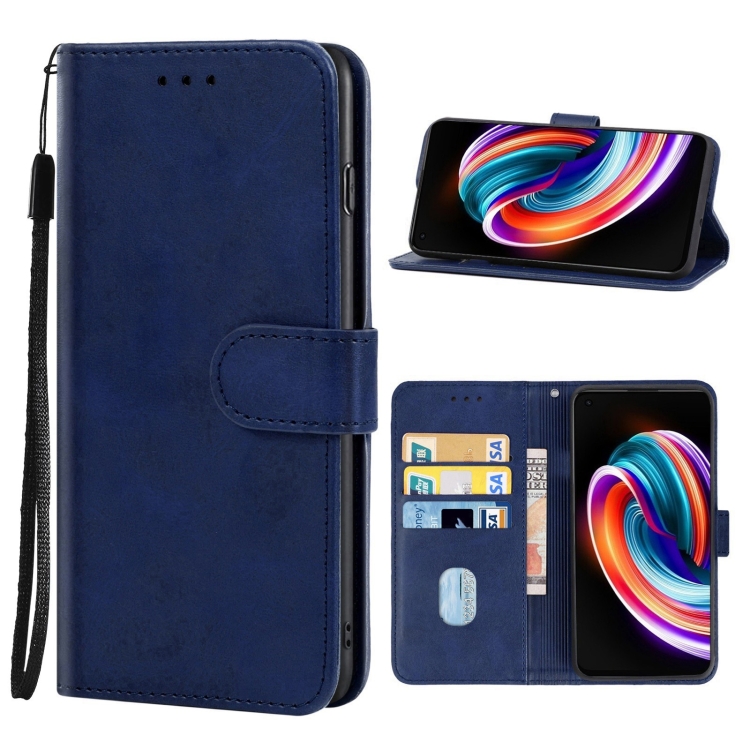 

Leather Phone Case For OPPO Realme G / GT Neo2T / Q3 Pro 5G(Blue)