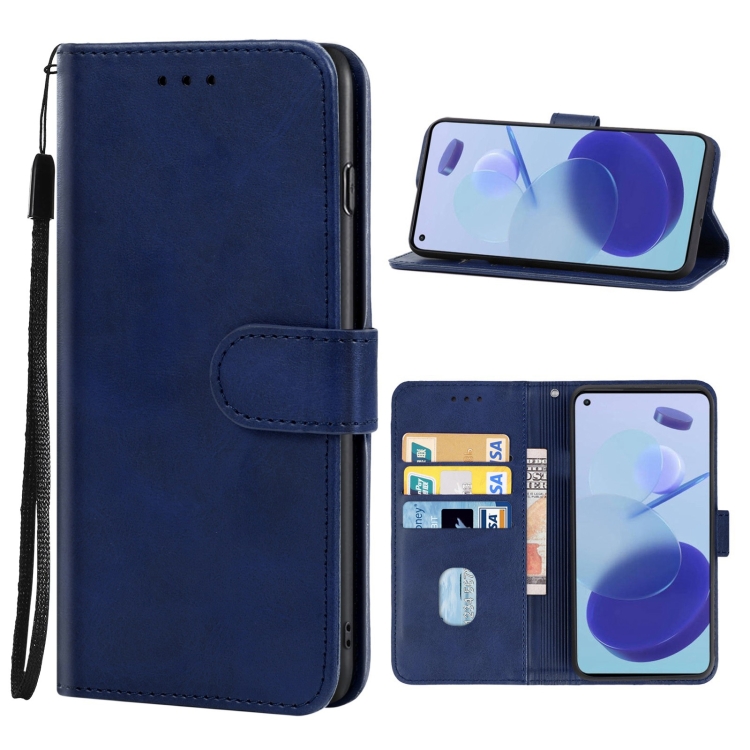 

Leather Phone Case For Xiaomi Mi 11 Lite 4G / 5G(Blue)