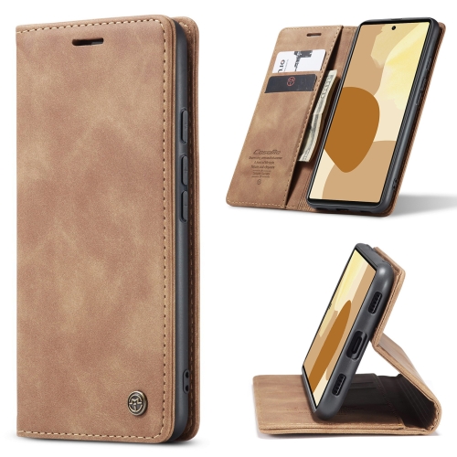 For Google Pixel 6 Pro CaseMe 013 Multifunctional Horizontal Flip Leather Phone Case with Card Slot & Holder & Wallet(Brown)