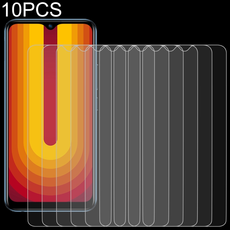

10 PCS 0.26mm 9H 2.5D Tempered Glass Film For vivo U10 / U3x