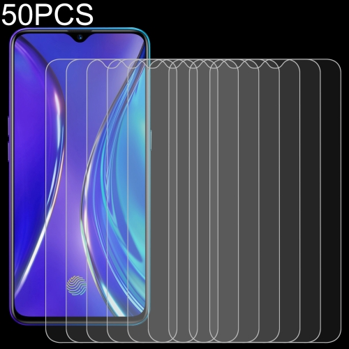 

50 PCS 0.26mm 9H 2.5D Tempered Glass Film For OPPO Realme X2
