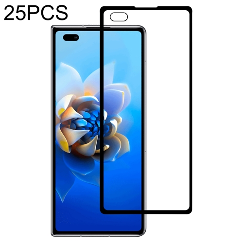 

25 PCS Full Glue Cover Screen Protector Tempered Glass Film For Huawei Mate X2