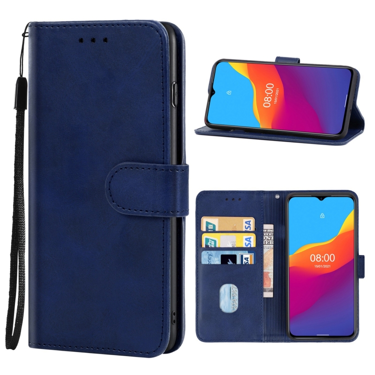 

Leather Phone Case For Ulefone Note 10(Blue)