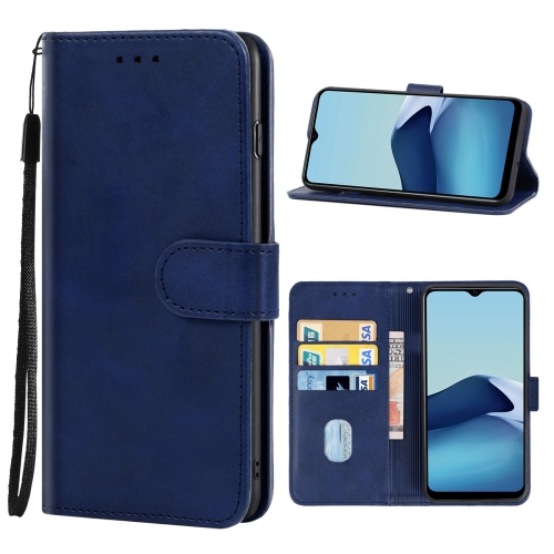 

Leather Phone Case For vivo Y20 India / Y30 China / iQOO U1X / Y20S / Y12S / Y11S / Y20i / Y20A / Y20G / Y30G / iQOO U3X / Y12s 2021(Blue)