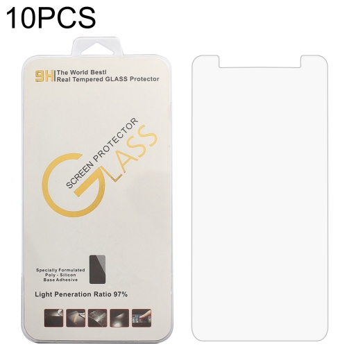 

10 PCS 0.26mm 9H 2.5D Tempered Glass Film For Doogee X100