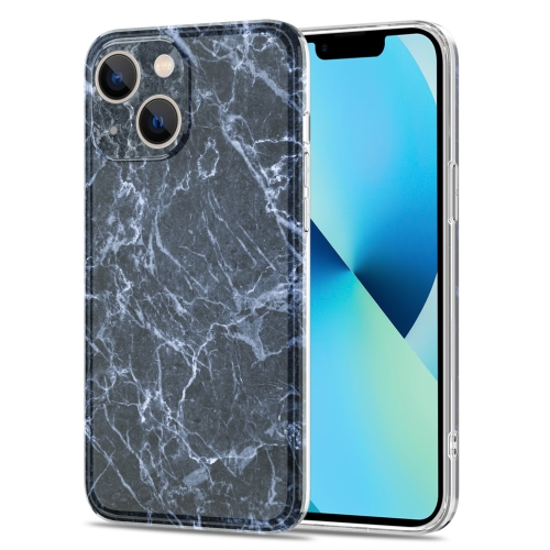 

TPU Glossy Marble Pattern IMD Phone Case For iPhone 13 Pro(Dark Grey)