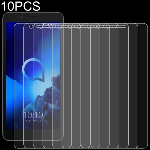 

10 PCS 0.26mm 9H 2.5D Tempered Glass Film For Alcatel 1C 2019