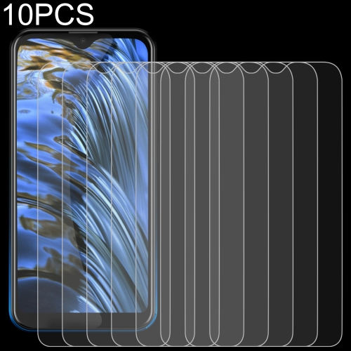 

10 PCS 0.26mm 9H 2.5D Tempered Glass Film For Leagoo M12