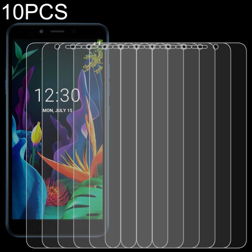 

10 PCS 0.26mm 9H 2.5D Tempered Glass Film For LG K20 2019