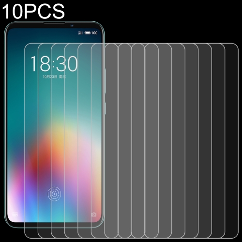 

10 PCS 0.26mm 9H 2.5D Tempered Glass Film For Meizu 16T